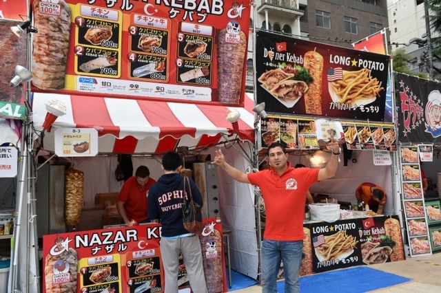 ケバブグランプリの模様