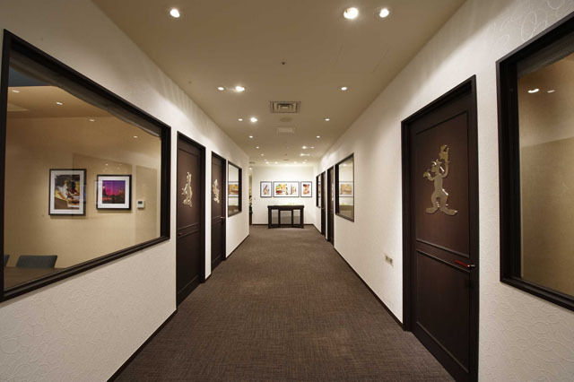 個室があり、リラックスしながら話が聞ける