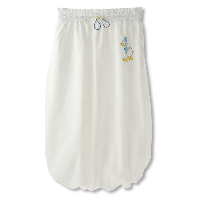ドナルド スカート ホワイト M DONALD MOKOMOKO BIRTHDAY 7,300円