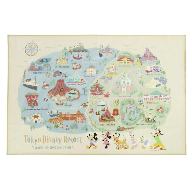 レジャーシート、開いたところ　¥950