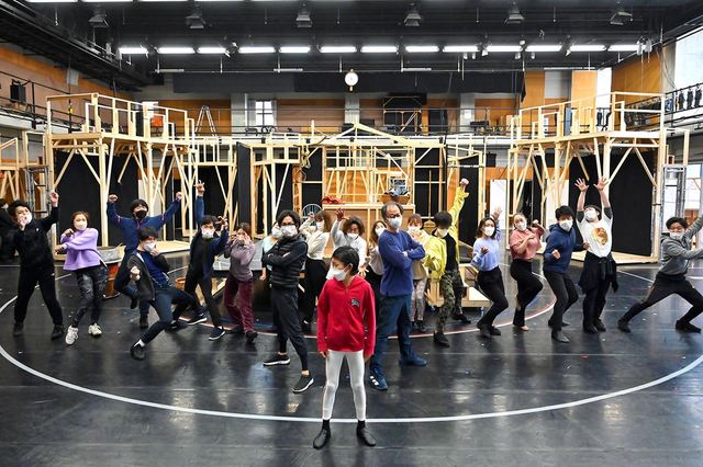 劇団四季オリジナルミュージカル『バケモノの子』稽古風景