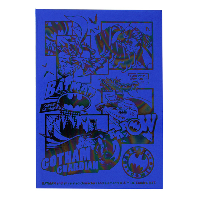 BATMAN  B6 ノート Neon Blue 550円