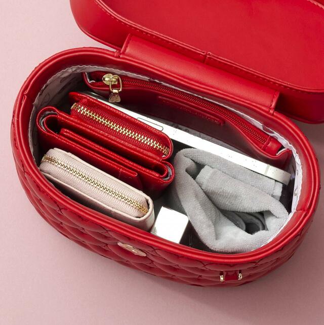 バニティバッグ　¥20,900【Samantha Thavasa Petit Choice「バレンタインコレクション」】