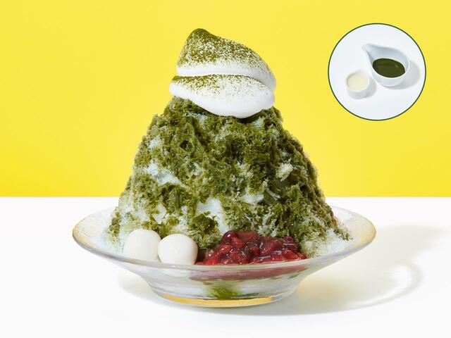 「宇治金時」＜690円（税込759円）＞【ふわふわ純氷かき氷フェア】