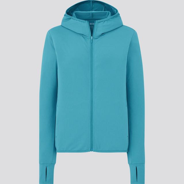 エアリズムUVカットメッシュパーカ