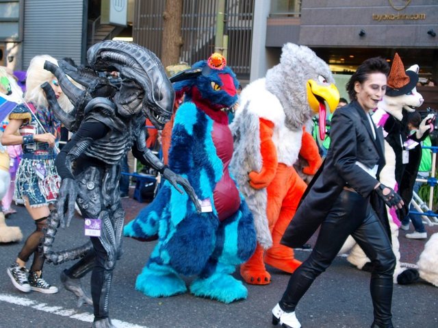 カワサキハロウィン＆スターウォーズパレード