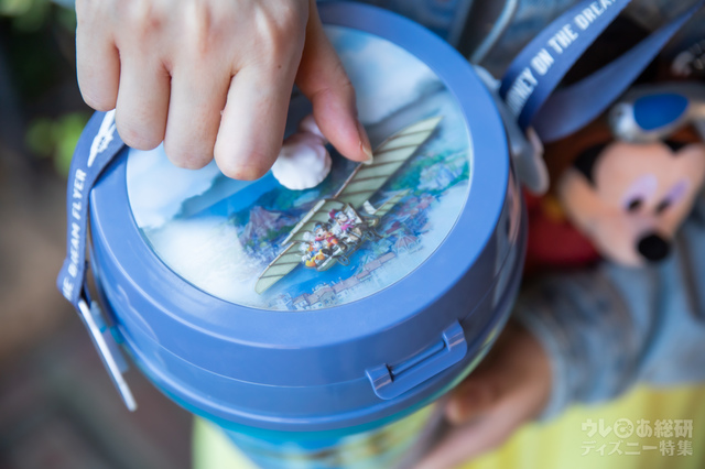 ポップコーン、バケット付き 2000円｜くるくる回せる楽しいギミック