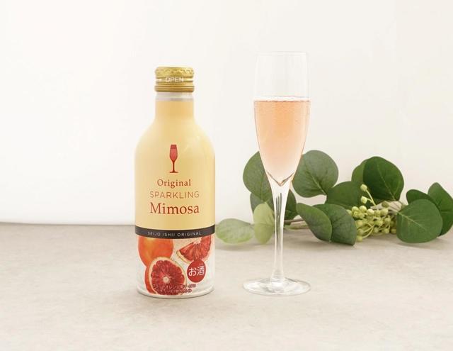 「成城石井 オリジナルスパークリング ミモザ」（290ml Alc8％）494円（税込）