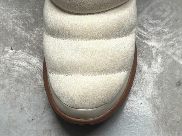 【ワークマン　防寒ブーツ ケベックショート】オキシクリーンを揉み込んで水で流すとキレイになりました！水で流してもブーツの中に染み込みません