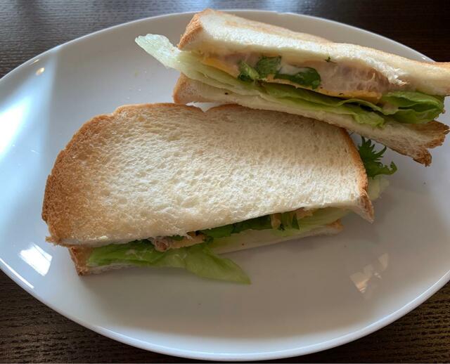 【モーニング・セットB】ツナサラダチーズ