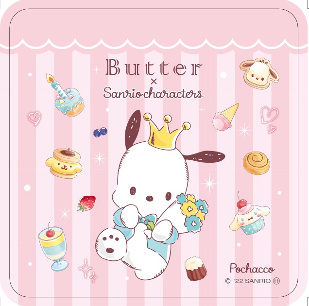 Butter × サンリオ スペシャルコースター