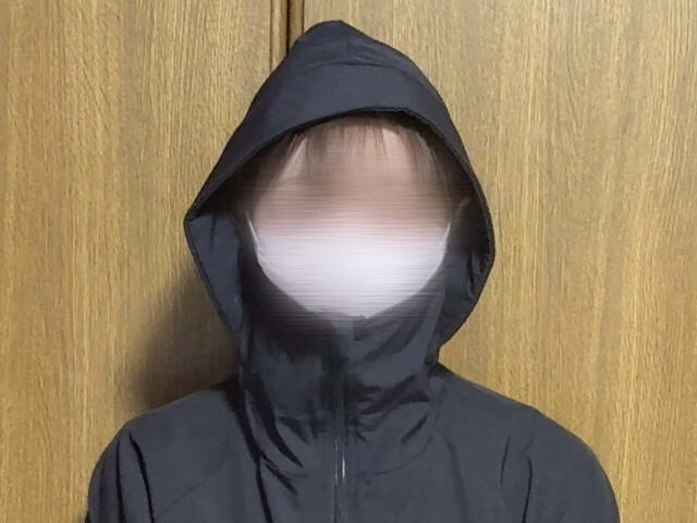 顔もすっぽり隠れて安心