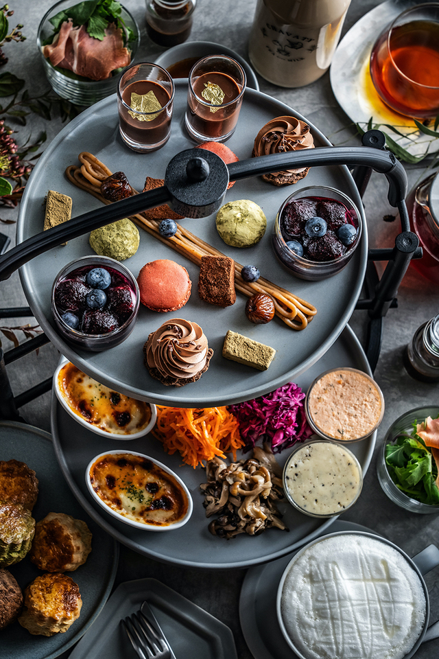 【CHAVATY　焼きたてスコーン食べ放題＆ティーフリー「オータムパレット・アフタヌーンティー」】