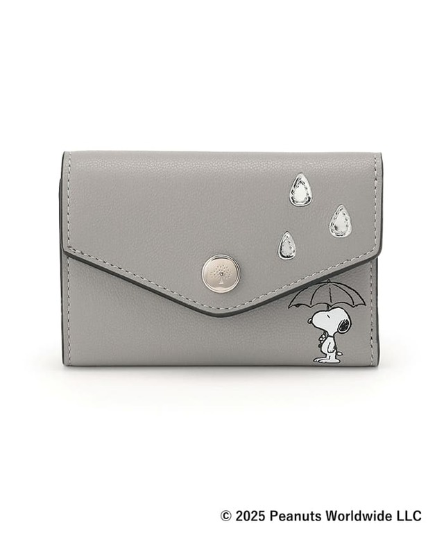 【PEANUTS×マルベリー】Mulberry | PEANUTS フォールデッド マルチカード ウォレット ￥62,480