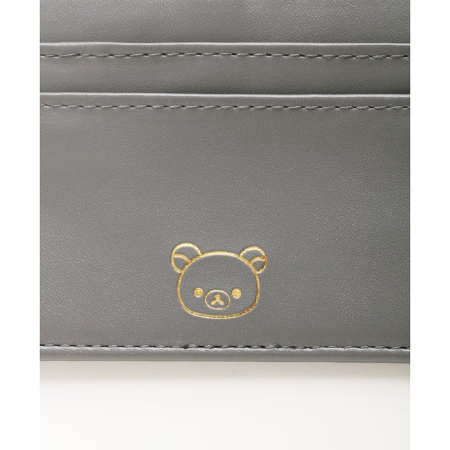 【リラックマ・オフィス雑貨シリーズ】「リール付IDカードホルダー」にはかわいいリラックマの箔押し付き！