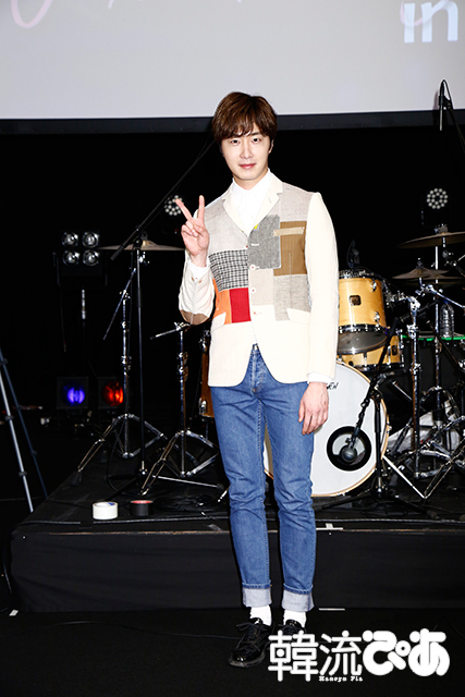 チョン・イル　「チョン・イル JUNG IL WOO FAN MEETING 2016～10thank you～ in Japan」＠東京・新宿文化センター 大ホール