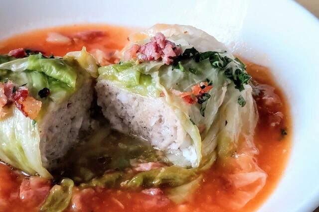 【コストコ ロールキャベツ 1197g 1966円】キャベツに包まれた鶏むね肉の柔らかさが◎