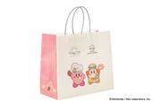 「コラボ限定 紙袋」【東京＆博多で販売開始！オリジナルステッカー付き「カービィのストロベリーショコラバーガー」】