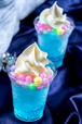 クリーム・シェイブアイス（ブルーゼリー）