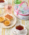 「スプリングティータイムバスケット」＜価格：2,500円（税込）＞【【Afternoon Tea】プチギフトやご挨拶ギフトにぴったり！お花のアートが可愛い「春色のティータイムギフト」発売】