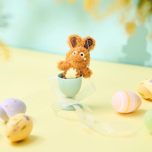 「フラッフスター ぬいチャーム」<¥2,750>【セサミストリートマーケットから「イースターコレクション」が登場】
