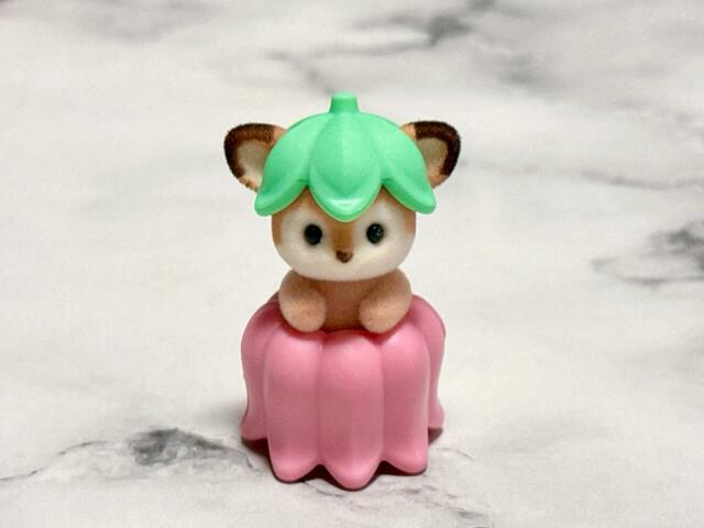 花びらモチーフのスカートを履かせて完成!これはかわいすぎる…