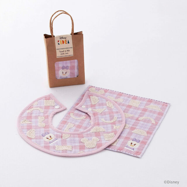 KIDEAタオル・ギフトセット ERABU/タオルハンカチ&スタイ 3,080円