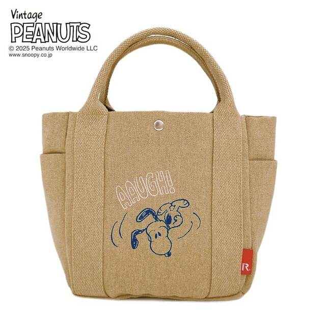 刺繍トートバッグ/デリ・ピーナッツ「スヌーピー」|¥ 3,520 (税込)