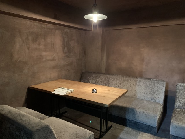 銀行の金庫だった場所も個室として利用