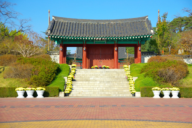 江原道・江陵の史跡『烏竹軒』　写真提供：韓国観光公社、江原道、江陵市
