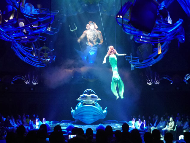 マーメイドラグーンシアター「キング・トリトンのコンサート」／東京ディズニーシー ©Disney