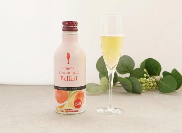 「成城石井 オリジナルスパークリング ベリーニ」（290ml Alc8％）494円（税込）