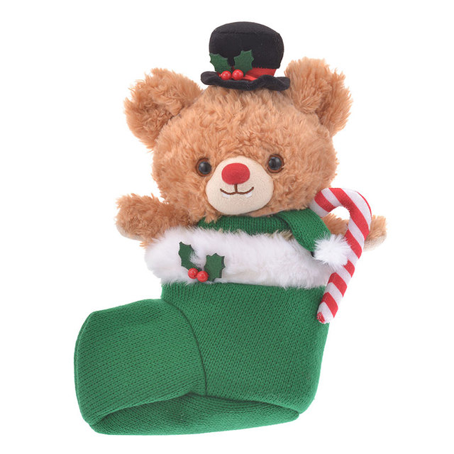 ユニベアシティクリスマスコスチューム 靴下（緑）2800円