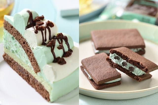 チョコミントスイーツ
