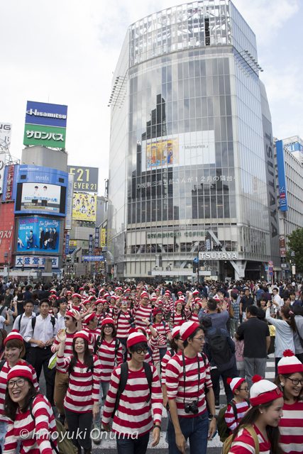 街中がウォーリーだらけ！ 過去のイベントの模様