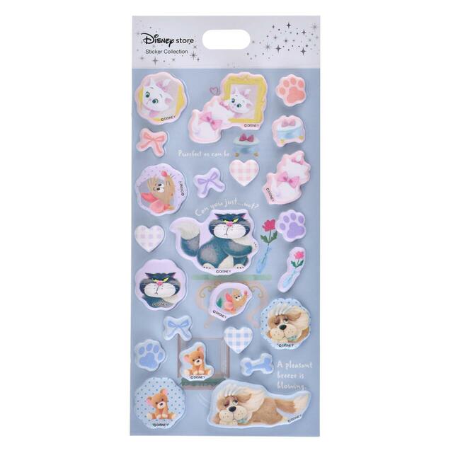 ディズニーキャラクター シール・ステッカー ぷっくり Sticker Collection DISNEY FLUFFY ANIMAL 700円