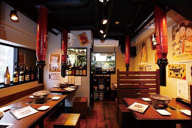 沿線の名店・新橋／闇市ジョニー 新橋アジト2号店　内観