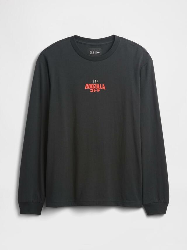 フロント:ゴジラ グラフィック GAPロゴ Tシャツ 6,990円 (税込み)