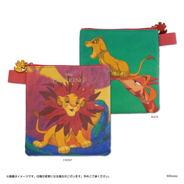 『ライオン・キング』ミニポーチ｜1,700円