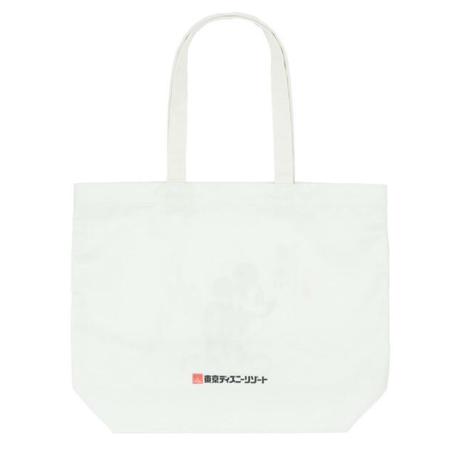 トートバッグ 2,900円|東京ディズニーリゾート「和をテーマにしたミッキーマウスとミニーマウスのグッズ」|販売店舗:東京ディズニーランド「グランドエンポーリアム」、東京ディズニーシー「スリーピーホエール・ショップ」|発売日:2026年6月4日(木)