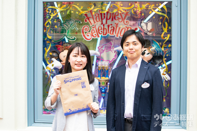 （左）株式会社オリエンタルランド 商品本部商品開発部商品販促グループ 安村敦子氏、（右）同商品販売部商品ECグループ 山本峻氏