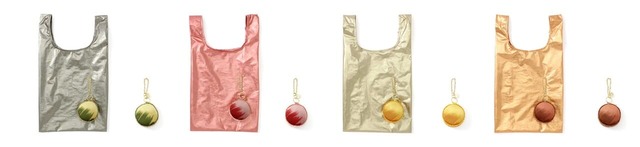 【ピエール・エルメ・パリ×Francfranc】「PH / バッグチャームエコバッグ」各￥2,000