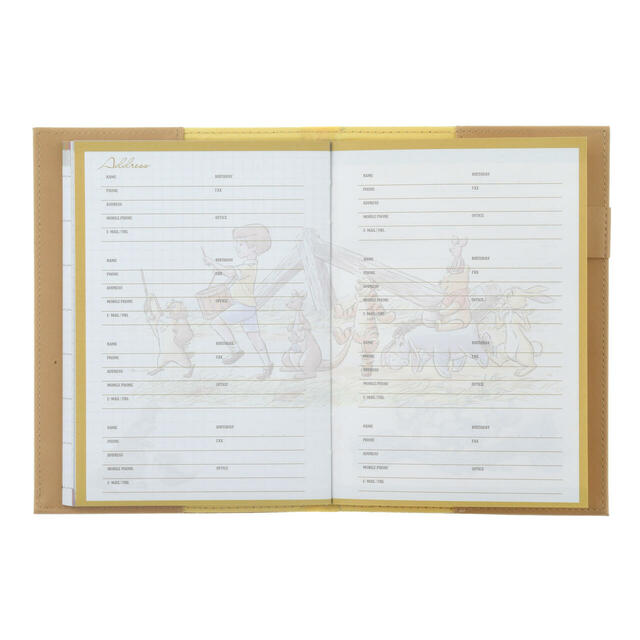 プー＆フレンズ 手帳・スケジュール帳 B6 型押し CALENDAR＆ORGANIZER 2026 2,800円