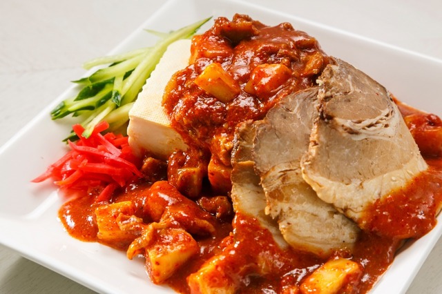 特製樺太あんかけ豆腐