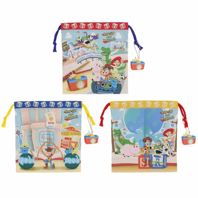 きんちゃくセット 2,200円｜3枚セット｜サイズ：縦約17×横約16cm