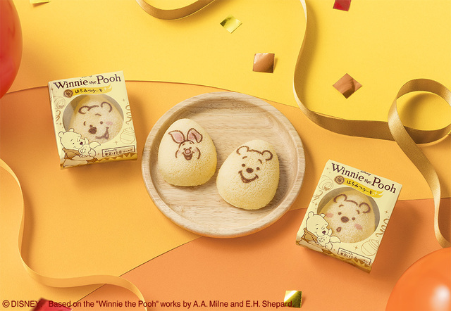 くまのプーさん/はちみつケーキ 4個入 880円、8個入 1,780円｜Disney SWEETS COLLECTION by 東京ばな奈
