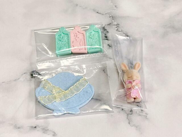 「6.みるくウサギの小さい赤ちゃん（アイリス）＆パーテイション」でした♪