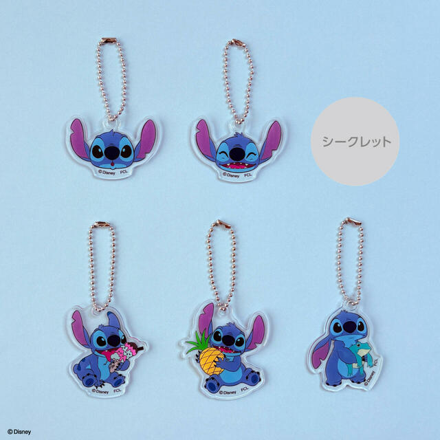 アクリルキーホルダー 各220円|キャンドゥ ディズニー『リロ&スティッチ』