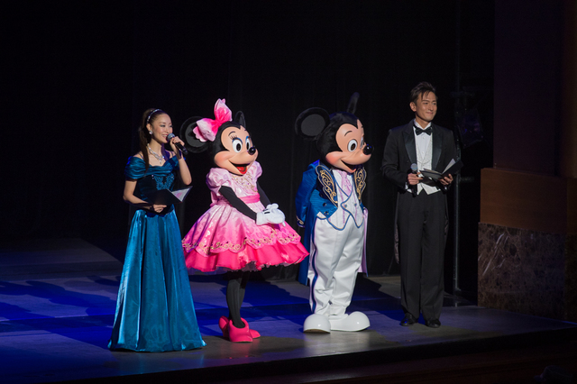 バレンタイン・ナイト 2016 ゲストメッセージ 結婚記念日 ミッキーマウス ミニーマウス 撮影:YOSHI