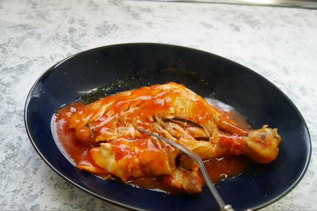 【業務スーパー チキンのトマト煮】食卓が豪華に